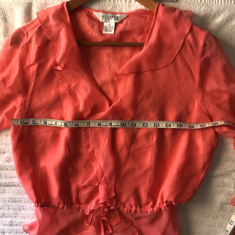 100% silk blouse - Picture 5 of 6